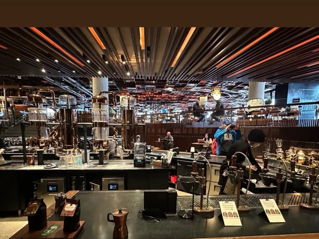 Students Visit Starbucks Reserve Roastery