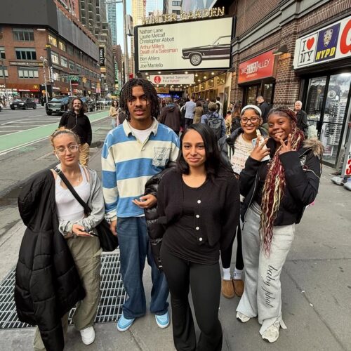 From the Page to the Stage: 12th Graders Experience Death of a Salesman on Broadway